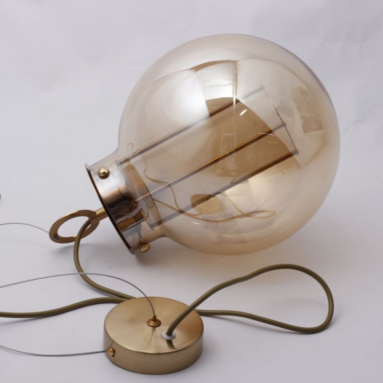 ჭერის სანათი SOLE 10082P/AL ქარვისფერი სურათი