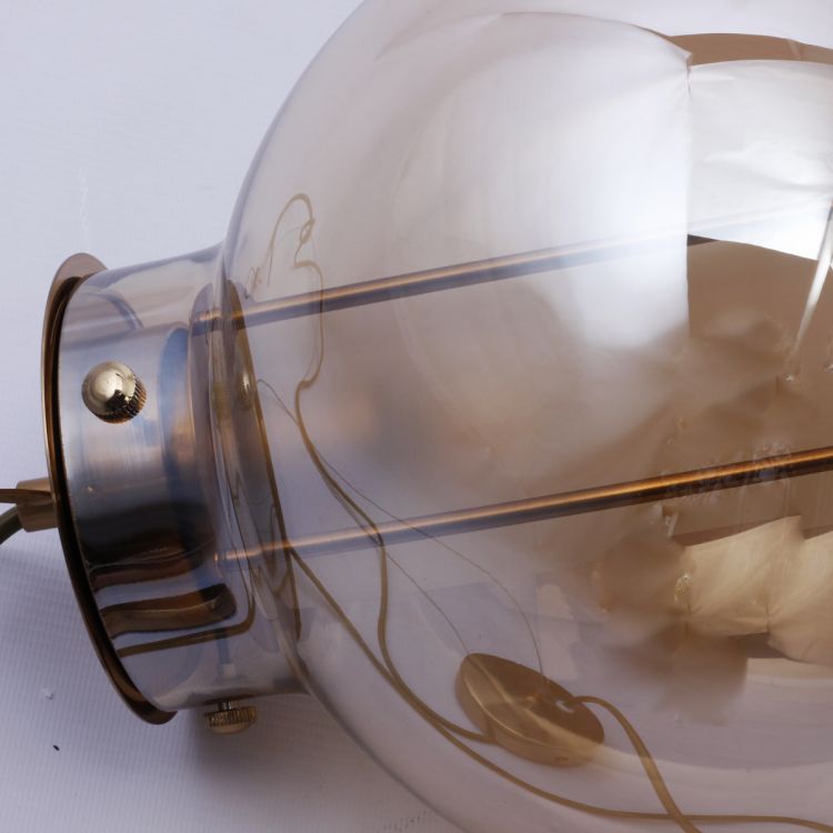 ჭერის სანათი SOLE 10082P/AL ქარვისფერი სურათი