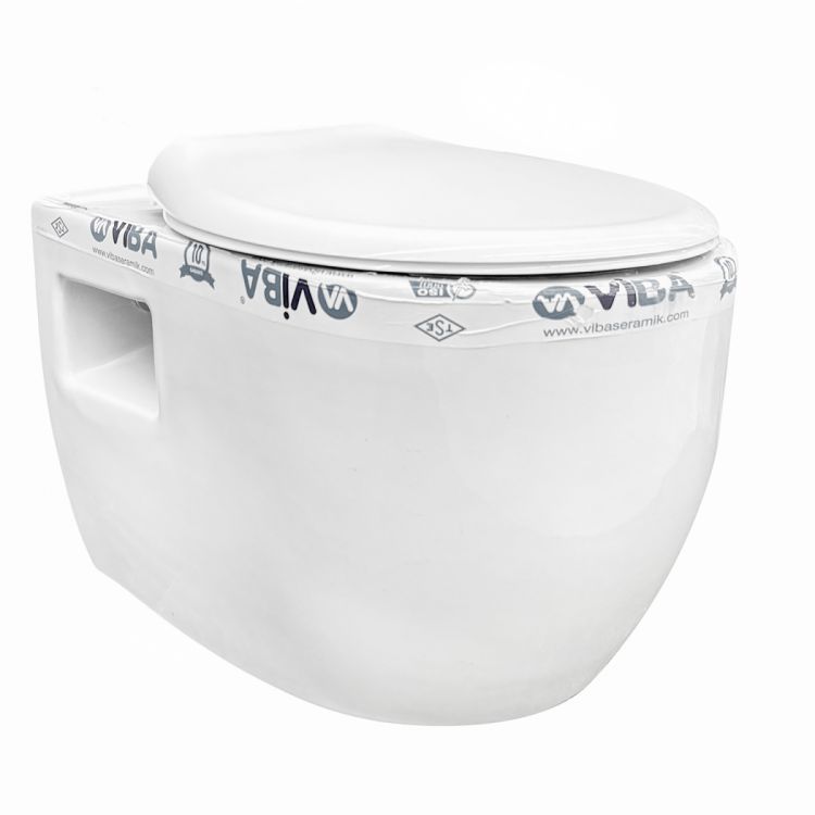 შეკიდული უნიტაზი Viba Auva  +Inca Duroplast საფარი სურათი