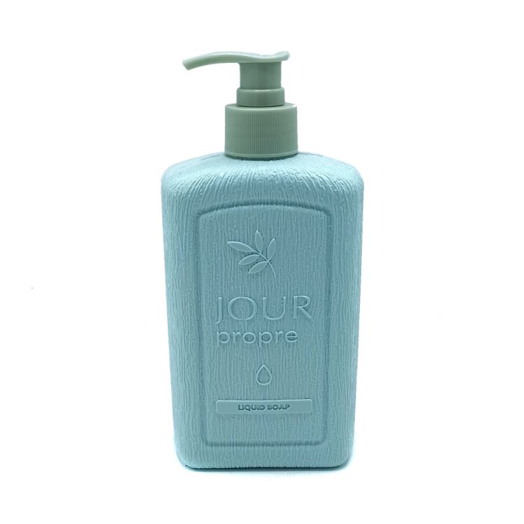 დისპენსერი სითხის პლასტმასის 500მლ 8,7x5x18,5სმ  სურათი