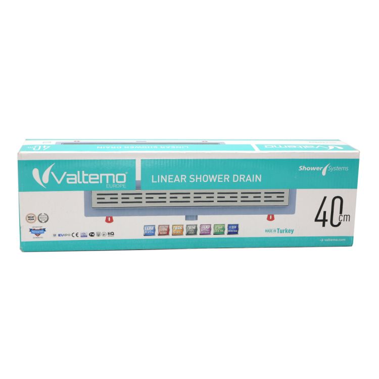 ტრაპი გვერდითა ნიკელის ხუფით 400მმ ASTERM (STARLINE TRENDY)  50მმ VLD-563310 სურათი