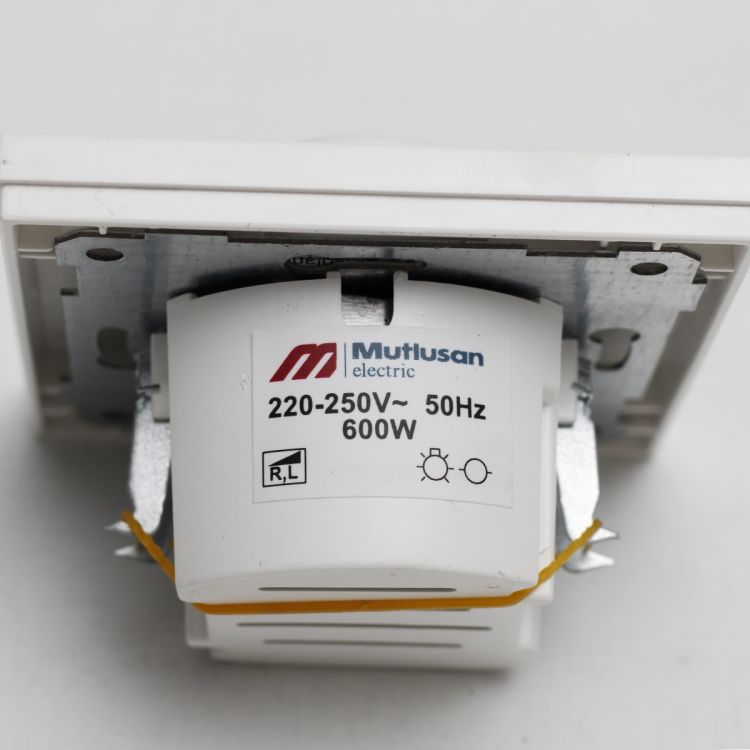 ჩამრთველი მარეგულირებლით 600W RITA MUTLUSAN 2220 440 0201 RITA თეთრი სურათი