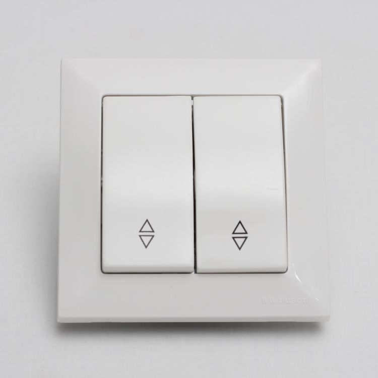 ჩამრთველია 2-იანი CANDELLA MUTLUSAN 2125 404 0201 თეთრი სურათი