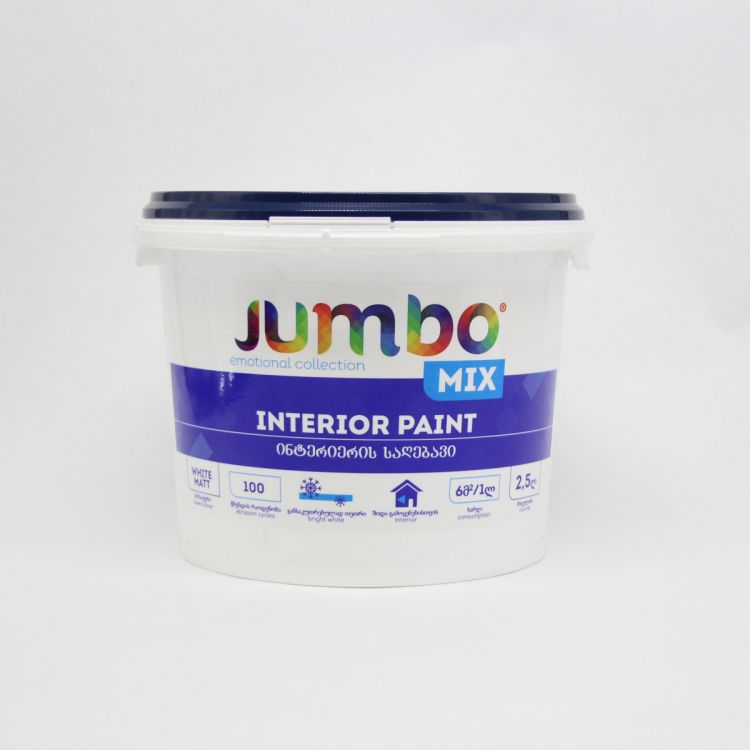 ინტერიერის საღებავი JUMBO MIX 4კგ. სურათი