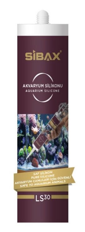 სილიკონი აკვარიუმის SIBAX AQUARIUM SILICONE 320მლ  (1*24) სურათი