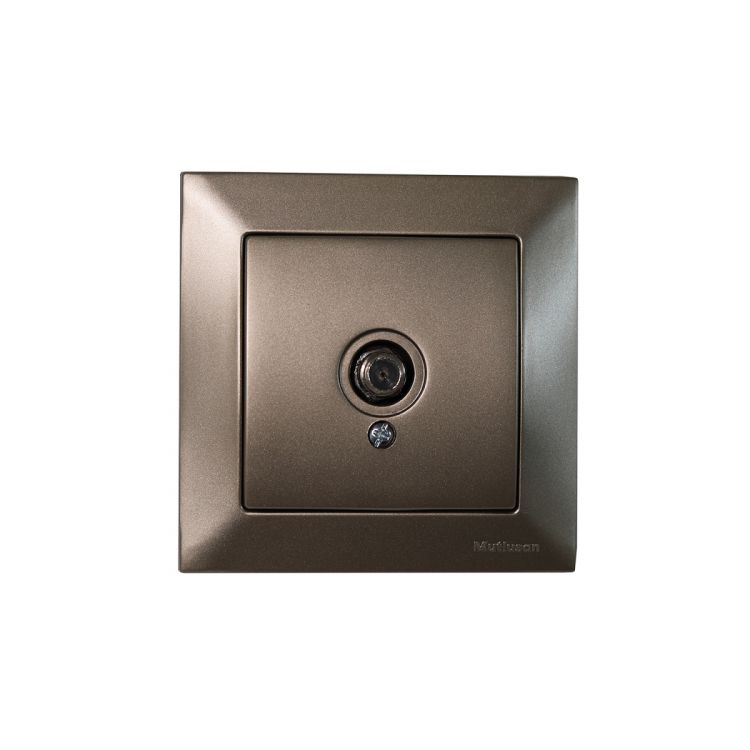როზეტი სატელევიზიო F CANDELLA MUTLUSAN 2125 172 0185 ოქროსფერი სურათი