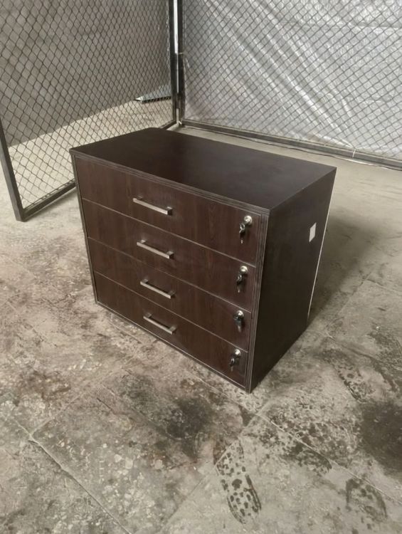 ავსტრიული ლამინატის 4-უჯრიანი კომოდი (69x42.5x81.5 სმ) სურათი