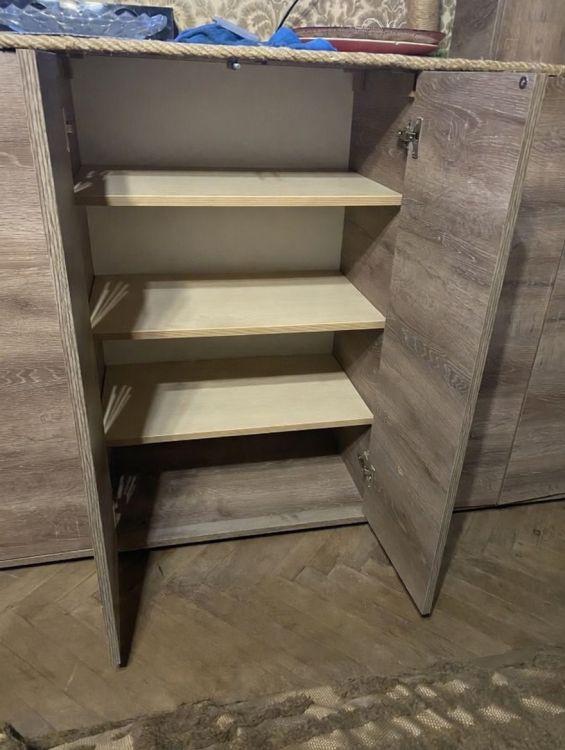 დიდი ზომის დესაო / სათავსო კარადა (365x48x105 სმ) სურათი