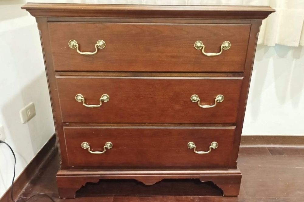 მასიური ხის კომოდი – მყარი და ტევადი (84x82x89 სმ) სურათი