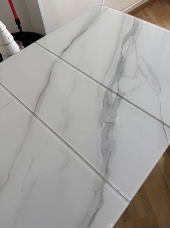 ამზარეულოს მაგიდა – ნატურალური ხე და ნაწრთობი მინა სურათი