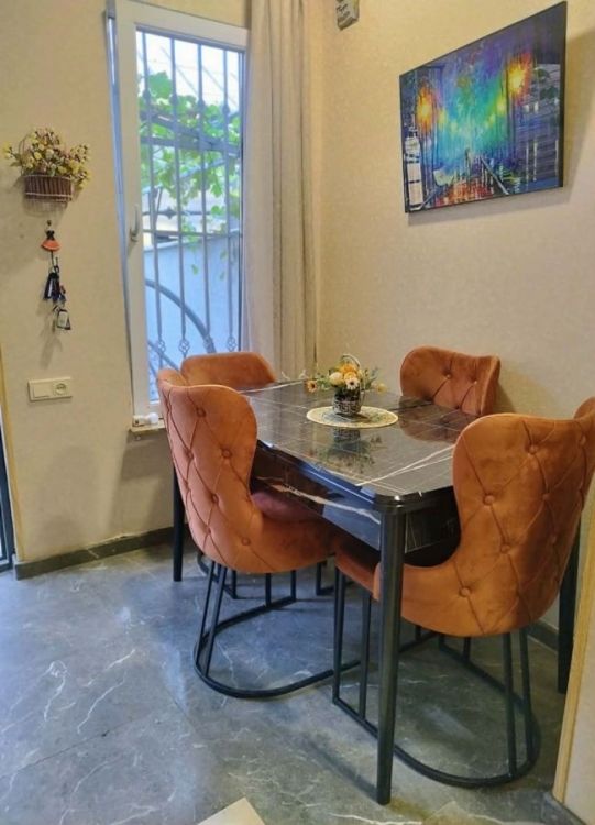 იყიდება სულ ახალი გასაშლელი მაგიდა და სკამები სურათი