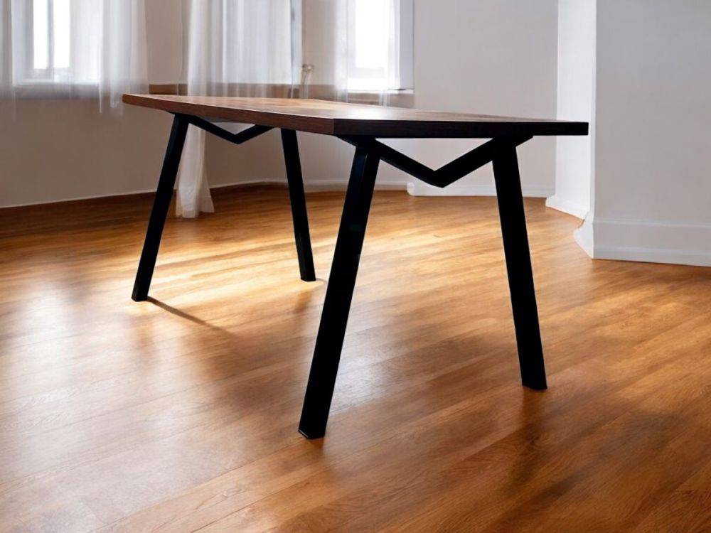 სპეციალური აქცია! თანამედროვე ინდუსტრიული სტილის მაგიდა სურათი