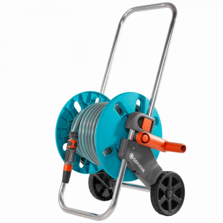 შლანგის ბარაბნის კომპლექტი S Hose Trolley AquaRoll S Set 18502-20.000.00 სურათი