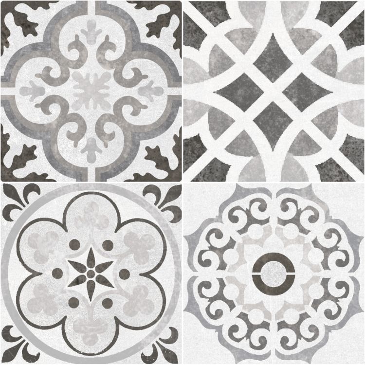 კერამო გრანიტი HALIKARNAS GREY MIX 33X33 სურათი