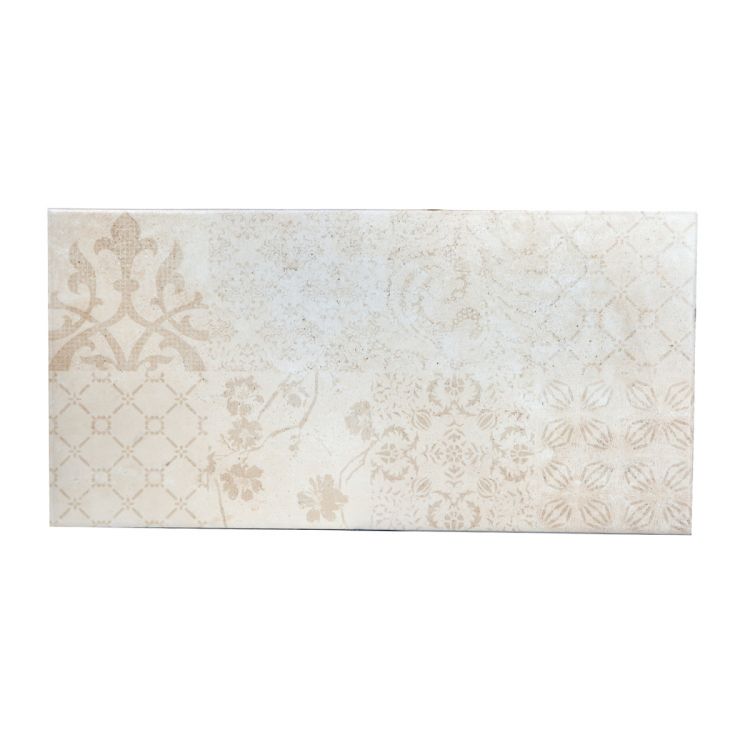 კერამო გრანიტი TITAN BEIGE FLOWER DECOR 30X60 სურათი
