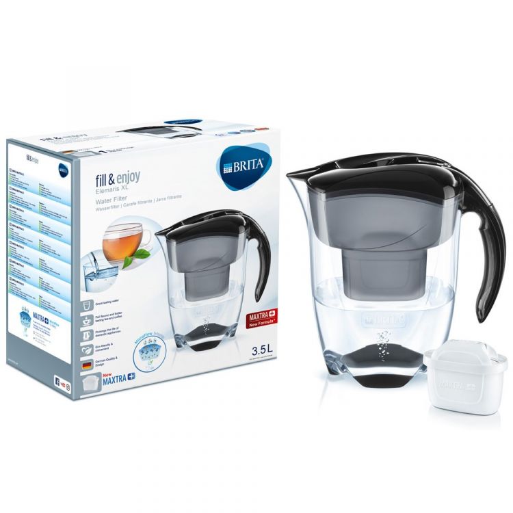 წყლის დოქი ფილტრი Brita ME4W wh incl 3MXplus CU თეთრი სურათი