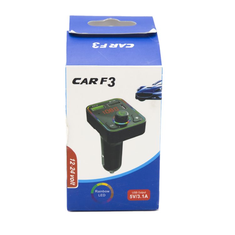 ტელეფონის bluetooth სატენი მანქანის F3 სურათი