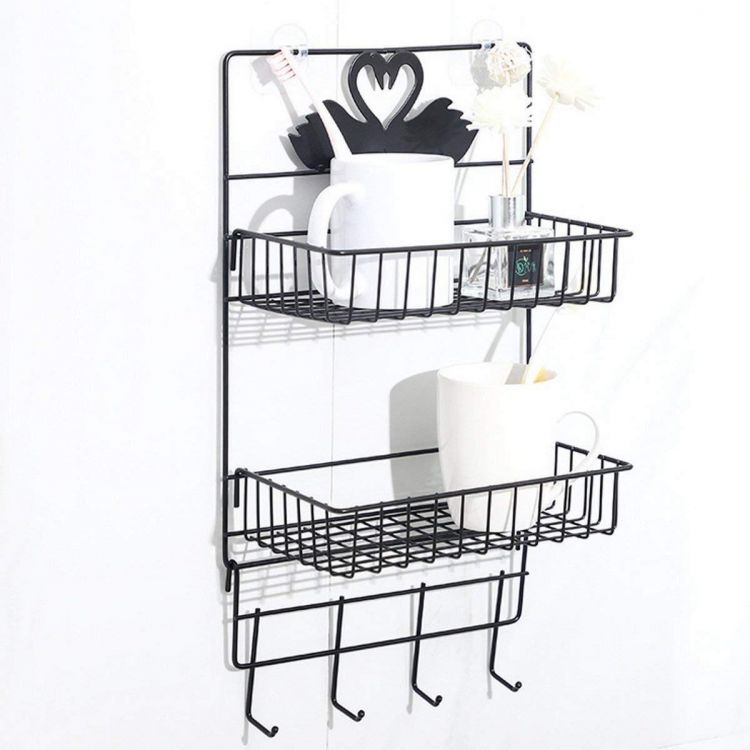 თარო თვითწებვადი 2-იანიMH-5392 შავი სურათი