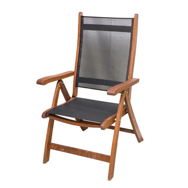 ხის სავარძელი ბადით ჰა-18 სურათი