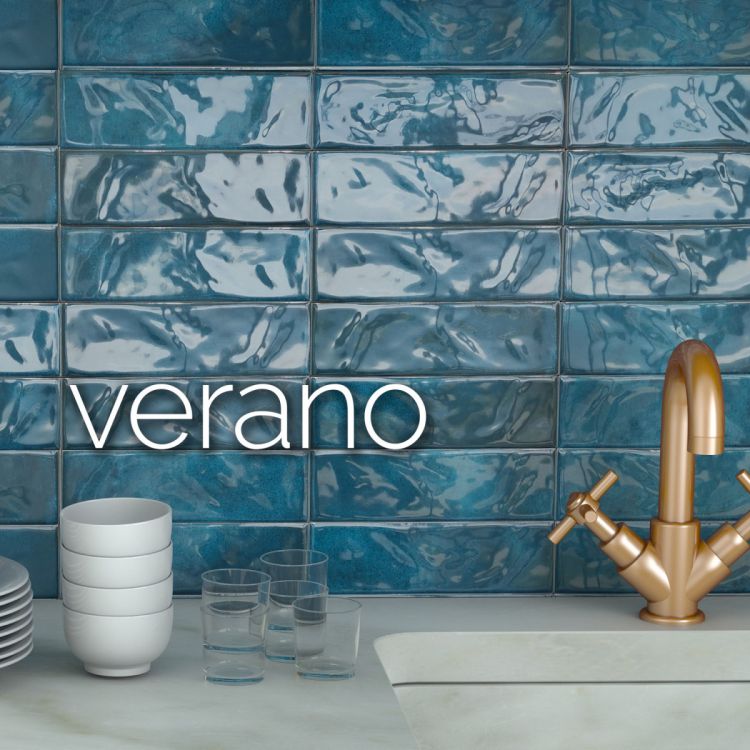 კედლის ფილა VERANO TURQUOISE 100X300 სურათი