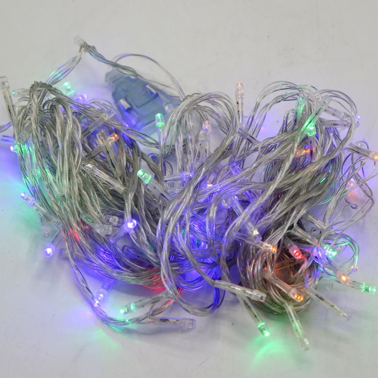 საახალწლო სანათი, ფერადი, 9მ - YIWU სურათი