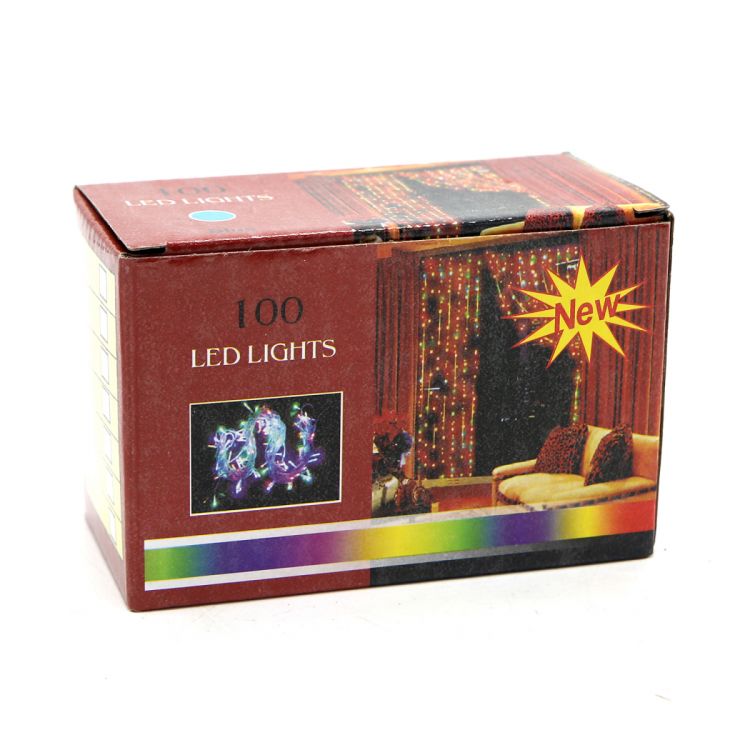 საახალწლო სანათი, ლურჯი, 9მ - YIWU სურათი