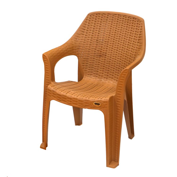 პლასტმასის სკამი BABEL 85*50*57 ღია ყავისფერი სურათი