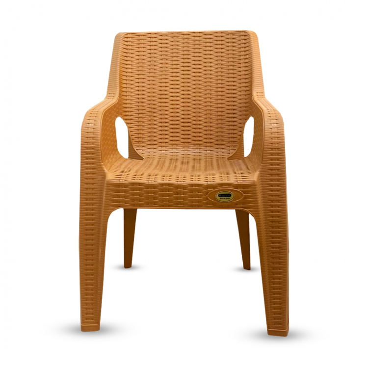 პლასტმასის სკამი TIGER 89*56*44 ღია ყავისფერი სურათი