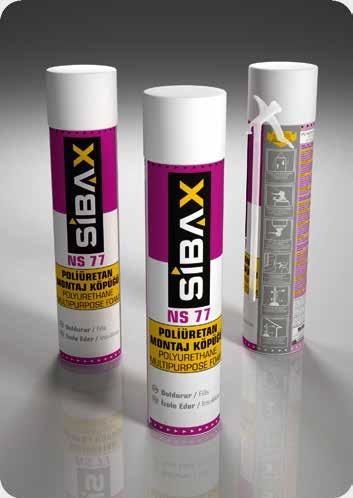 ქაფი პოლიეთილენის SIBAX POLYURETHANE FOAM 300მლ 330გრ  (1*12) სურათი