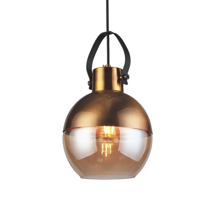 ჭერის სანათი YADI F90362C ქარვისფერი სურათი