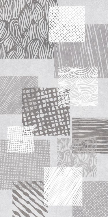 კედლის ფილა Anka NIL GREY DECOR 30x60 დეკორი სურათი