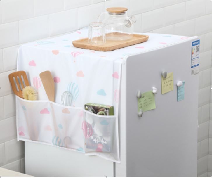 მაცივრის გადასაფარებელი ჯიბეებით, ზომა: 130*54 სმ,MH-10215 სურათი