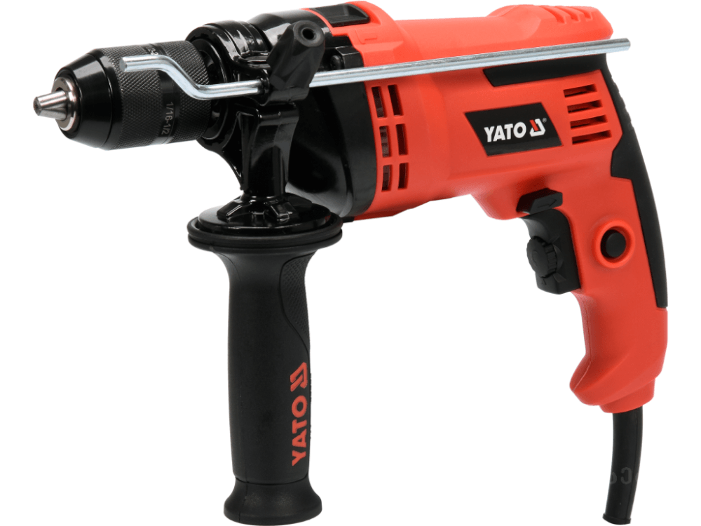 ელექტრო ბურღი (დრელი) YATO YT-82036Y • 810W სიმძლავრე • 2800rpm ბრუნვის სიჩქარე • ზუსტი და ეფექტური ბურღვისთვის სურათი