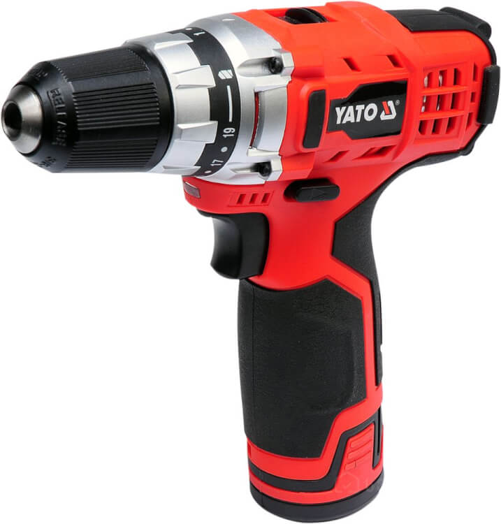 ელექტრო სახრახნისი (შურუპავიორტი) YATO YT-82851 • 10.8V • 24Nm ბრუნვის მომენტი • 2 ბატარეა • კომპაქტური და მძლავრი სურათი