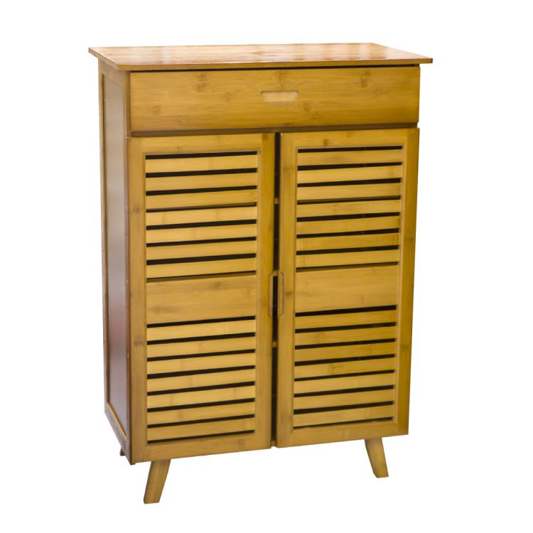 ფეხსაცმლის თარო ბამბუკით 63*31*90 MH-10994 სურათი