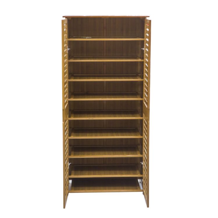 ფეხსაცმლის თარო ბამბუკით 63*33*138 MH-10999 სურათი