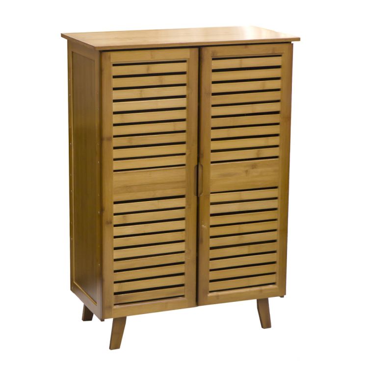 ფეხსაცმლის თარო ბამბუკის 63*31*90 MH-10992 სურათი