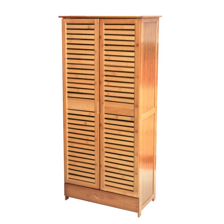 ფეხსაცმლის თარო ბამბუკით 63*33*138 MH-11000 სურათი