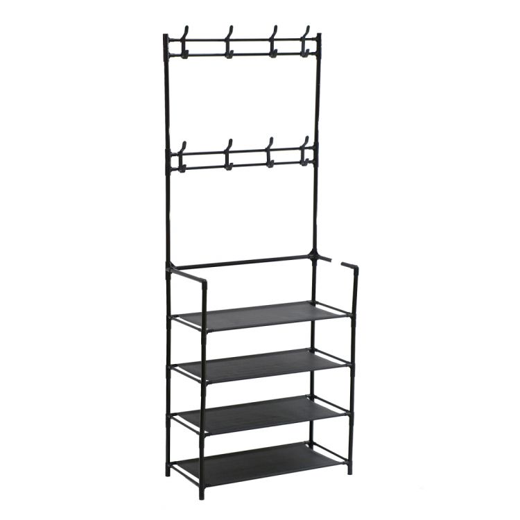 ტანსაცმლის საკიდი ნაჭრის თაროთი 60 სმ, 5 ფენა MH-15928 სურათი