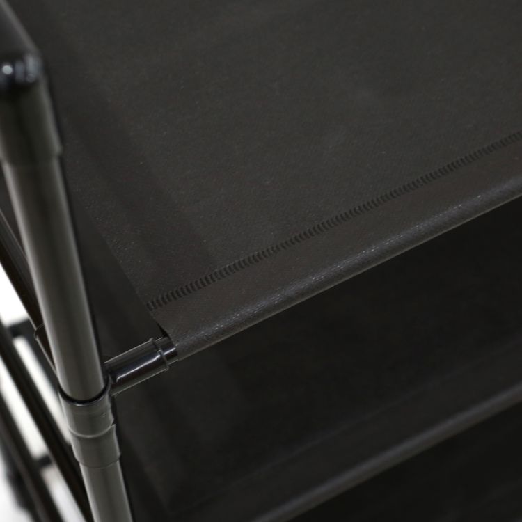 ტანსაცმლის საკიდი  ნაჭრის თაროთი  60 სმ, 4 ფენა სურათი