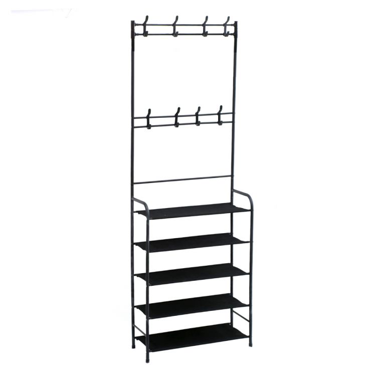 ტანსაცმლის საკიდი ნაჭრის თაროთი 60 სმ, 5 ფენა MH-15926 სურათი