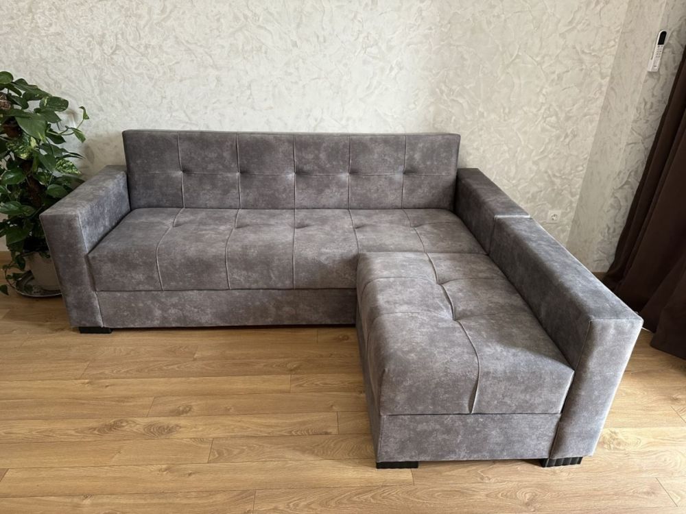 შოკ აქცია – ფერადი გასაშლელი კუთხის დივნები სურათი