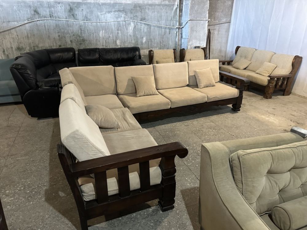 სასწრაფოდ! იყიდება ევროპიდან იმპორტირებული კუთხის დივანი სურათი