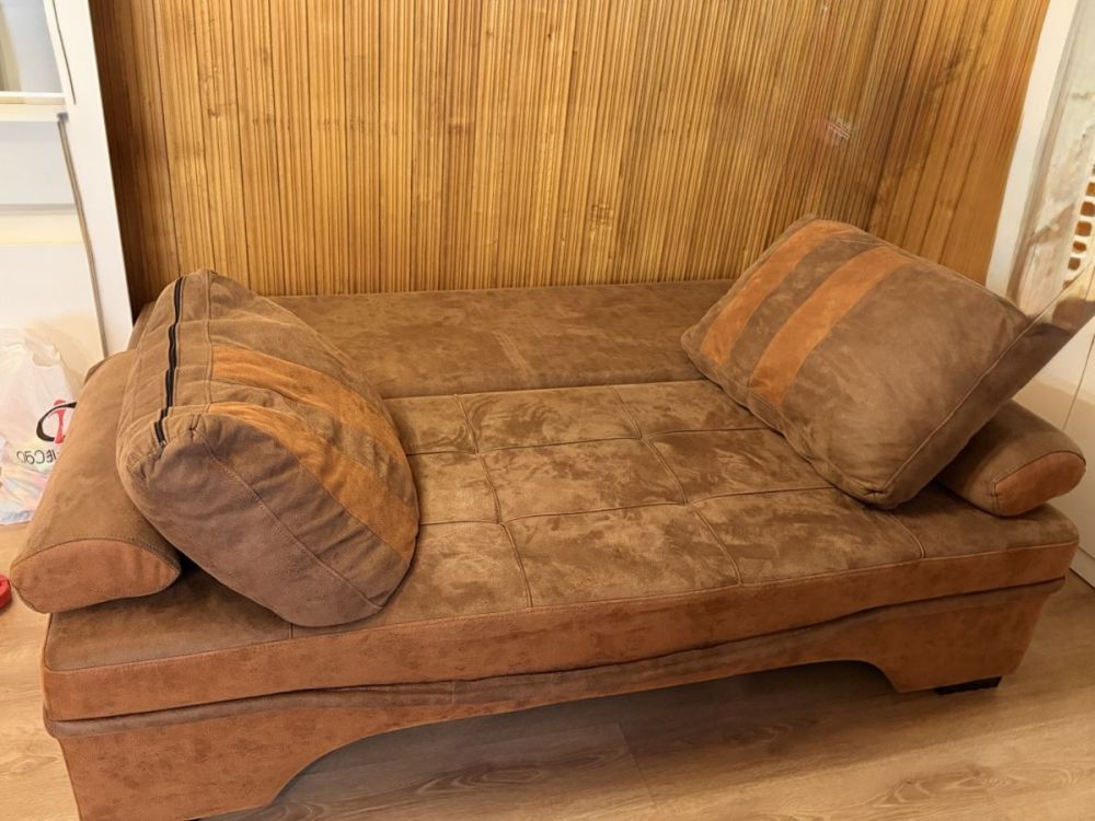 იყიდება გასაშლელი დივანი სათავსოთი – იდეალურ მდგომარეობაში სურათი