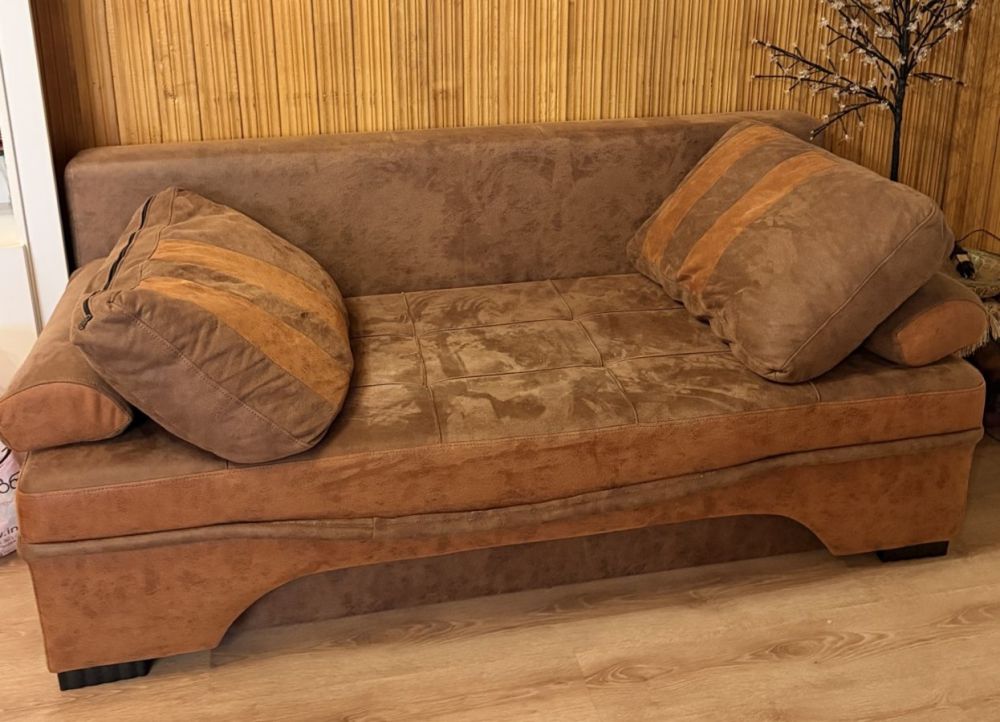 იყიდება გასაშლელი დივანი სათავსოთი – იდეალურ მდგომარეობაში სურათი