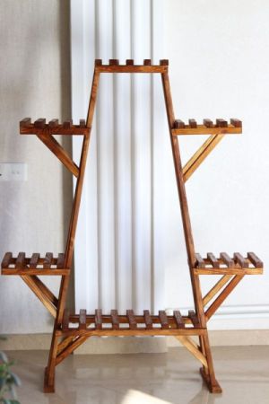 ორიგინალური ხელნაკეთი თარო / საყვავილე (ნატურალური ფიჭვი) სურათი