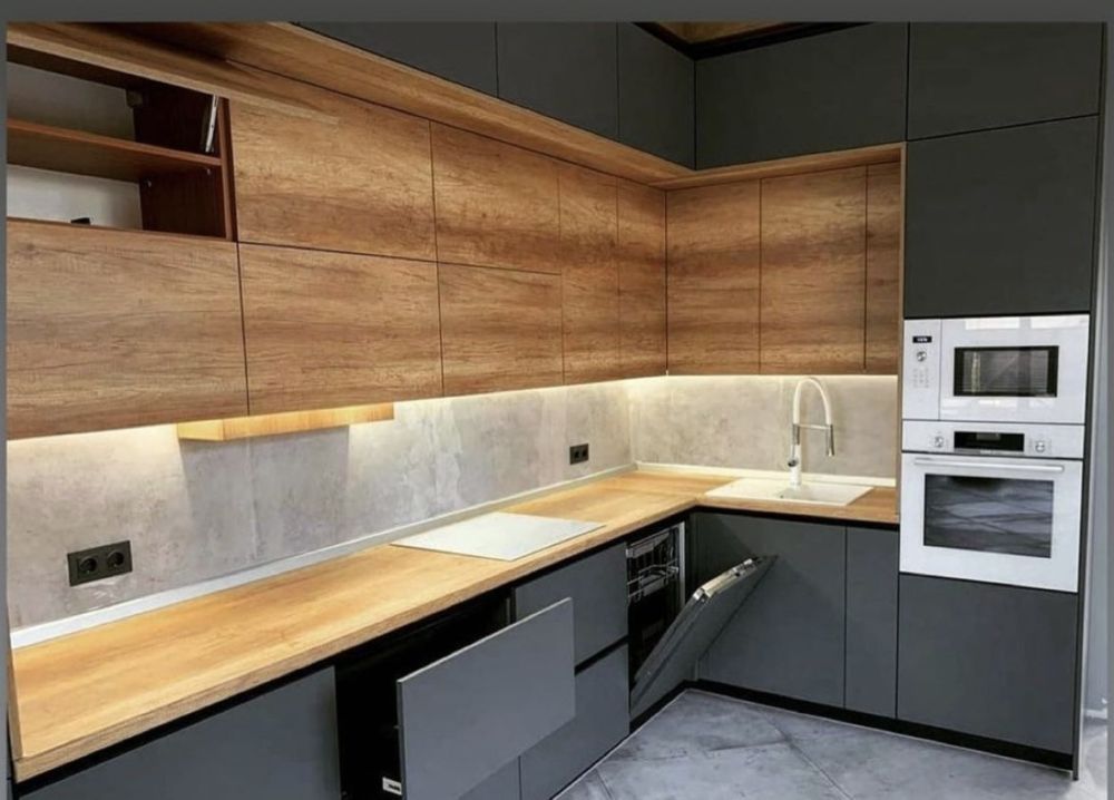 სამზარეულოს დამზადება ინდივიდუალური დიზაინით - უფასო აზომვა და მიწოდება სურათი