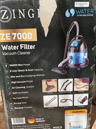 სველი წმენდით 9500W კონტეინერიანი მტვერსასრუტი Zinger სურათი