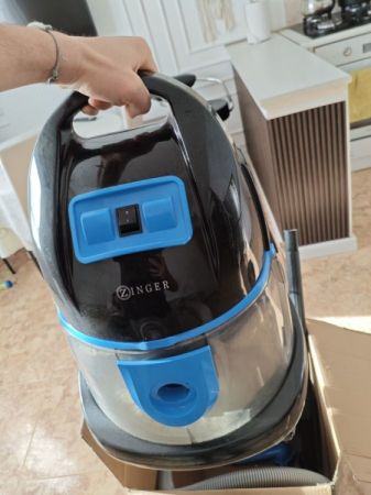 სველი წმენდით 9500W კონტეინერიანი მტვერსასრუტი Zinger სურათი