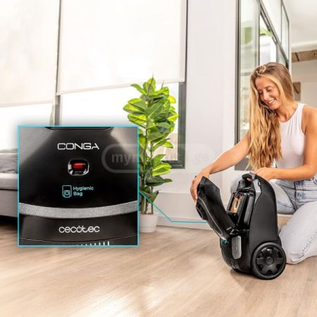 ტომრიანი მტვერსასრუტი Aspirador de trineo Conga Powerbag XL სურათი